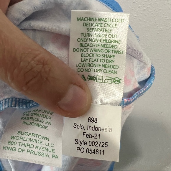 NWT Lily Pulitzer Sophiletta sailboat shift dress xl spf 50 - Picture 5 of 12